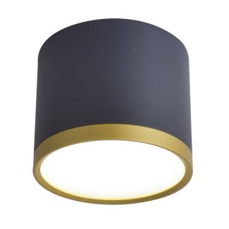 CANDELLUX 2275963 TUBA LAMPA SUFITOWA 9W LED 8,8/7,5 ZŁOTY+CZARNY 4000K