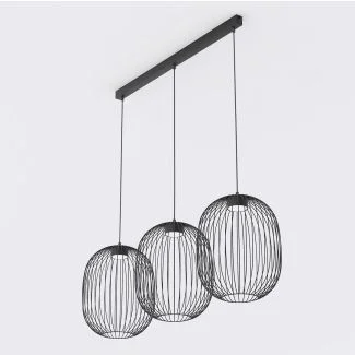 EMIBIG 1699/3 MANTRA 3 BLACK Lampa wisząca