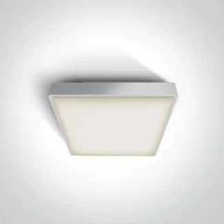 ONE LIGHT 67282E/W Miladeza biały plafon E27 IP65 korpus ABS i klosz PC