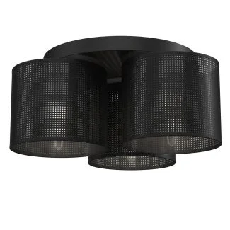 LUMINEX 5234 oprawa sufitowa Loft shade plafon czarny