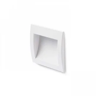 RENDL R12535 GORDIQ M wpuszczana biała 230V LED 3W IP65 3000K