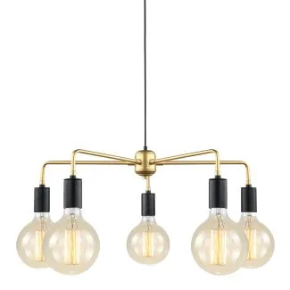 ITALUX Malene MDM3386/5 BK+GD