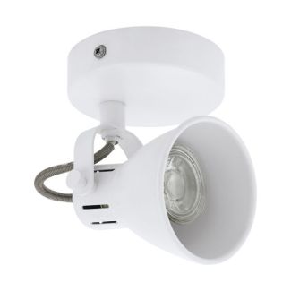 EGLO 98393 LAMPA SERAS 1 SPOT WL/1 GU10 WEISS SERAS 1