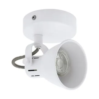 EGLO 98393 LAMPA SERAS 1 SPOT WL/1 GU10 WEISS SERAS 1