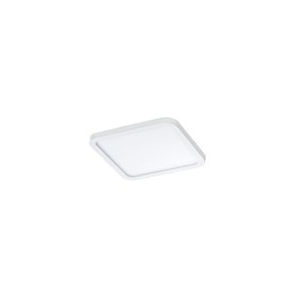AZZARDO AZ4378 SLIM 15 SQUARE 4000K IP44 WHITE TECHNICAL DOWNLIGHT WHITE