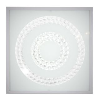 CANDELLUX 10-64516 LUX PLAFON 29X29 16W LED 4000K SATYNA PODWÓJNY RING