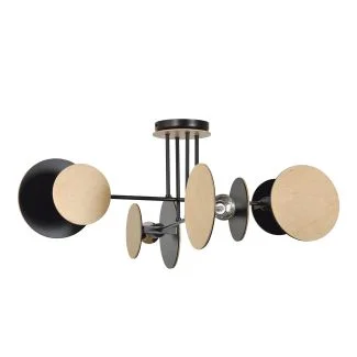 EMIBIG 173/4 ZITA 4 BLACK LAMPA SUFITOWA