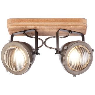 BRILLIANT Carmen Wood 72029/84 LAMPA SUFITOWA - NOWOCZESNA