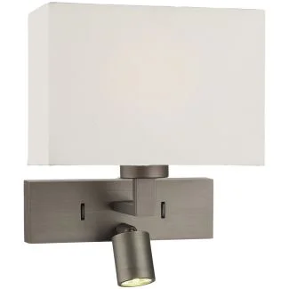DAR MOD7163L MODENA 1LT RECTANGLE WB WITH LED BRONZE SAMA PODSTAWA
