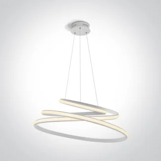 ONE LIGHT 63046A/W Charma 2 biała lampa wisząca LED 3000K 45W