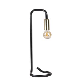 CANDELLUX 41-80073 HERA LAMPA STOŁOWA CZARNO ZŁOTA 1X40W E14