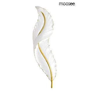 MOOSEE MSE010100387 MOOSEE lampa ścienna IKAR 80 biała / złota