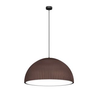 ANTIGO Lampa wisząca Gandra 60x30 - Czekolada mat 5039