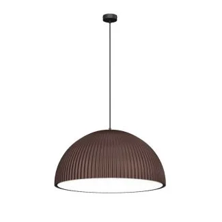 ANTIGO Lampa wisząca Gandra 60x30 - Czekolada mat 5039