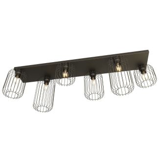 EMIBIG 1367/6 BARN 6 BL lampa sufitowa