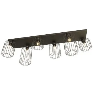 EMIBIG 1367/6 BARN 6 BL lampa sufitowa