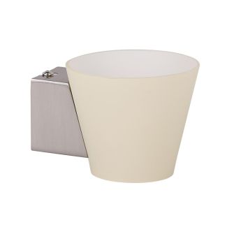 CANDELLUX 21-04980 SIMONET KINKIET POJEDYŃCZY G9 40W STOŻEK BIAŁY