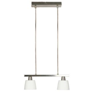 CANDELLUX 32-11384 HYBRYDA ZWIS 2X40W E14 NIKIEL MAT PROMOCJA
