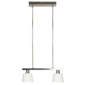 CANDELLUX 32-11384 HYBRYDA ZWIS 2X40W E14 NIKIEL MAT PROMOCJA