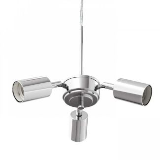 RENDL R10615 TRIX wiszący zestaw sufitowy chrom 230V E27 3x42W