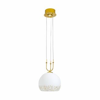 KOLARZ 0392.31+1M.3.LI.WA LUNA lampa wisząca złoto 24K