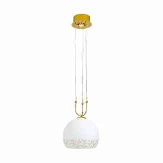 KOLARZ 0392.31+1M.3.LI.WA LUNA lampa wisząca złoto 24K
