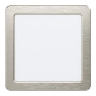 EGLO 99168 LAMPA FUEVA 5 OPRAWA DO ZABUDOWY LED-EINBAUSP.166X166 NICKEL 3000KFUEVA5