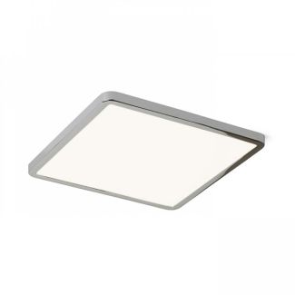 RENDL R12786 HUE SQ 22 wpuszczana czarny chrom 230V LED 24W 3000K