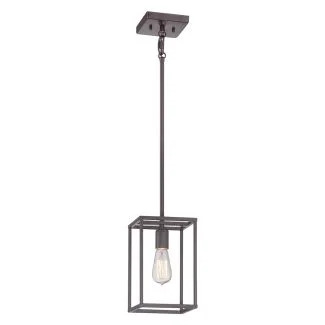 ELSTEAD New Harbor QZ-NEW-HARBOR-P 1 Light Mini Pendant