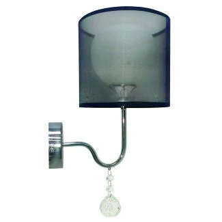 CANDELLUX 21-26552 BRAVA KINKIET D-22 1X60W E27 CZARNY