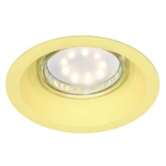 CANDELLUX 2268712 SA-12 YE GU10 MAX 35W 230V oczko sufitowe lampa sufitowa kolor żółty materiał aluminim kolor żółty
