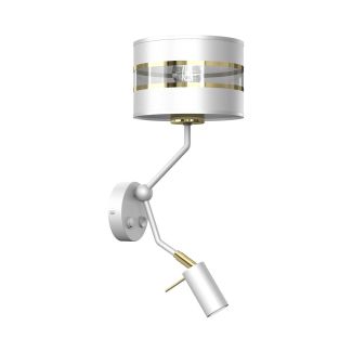 MILAGRO MLP7346 Kinkiet ULTIMO WHITE 1xE27 1x mini GU10