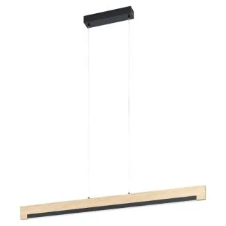 EGLO 99293 LAMPA CAMACHO OPRAWA WISZĄCA LED-HL SCHWARZ/EICHEFARBEN CAMACHO