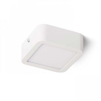 RENDL R12805 HUE SQ 9 sufitowa biała 230V LED 6W 3000K