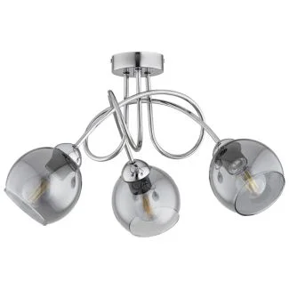 ALFA 62639 ARMA SILVER GLASS OP.OŚW. 3 PŁ