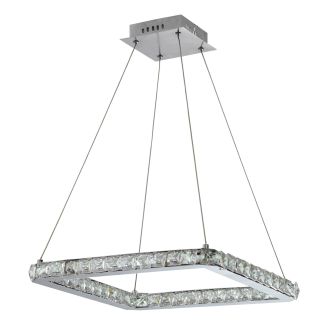 CANDELLUX 31-34854 LORDS ZWIS KWADRAT 42X42 24W LED CHROM