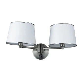 CANDELLUX 22-00890 IBIS LAMPA KINKIET 2X40W E14 SATYNA