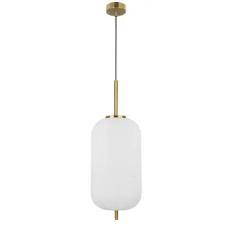 Luces Exclusivas PILAR LE41755 LAMPA WISZĄCA biały,mosiądz