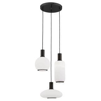 ARGON 6323 SAGUNTO PLUS lampa wisząca 3pł. na okrągłej podsufitce