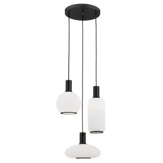 ARGON 6323 SAGUNTO PLUS lampa wisząca 3pł. na okrągłej podsufitce