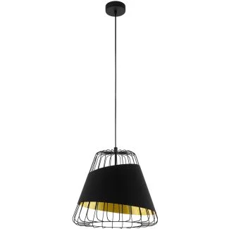 EGLO 49446 HL/1 E27 ?360 SCHWARZ/SW-GOLD AUSTELL