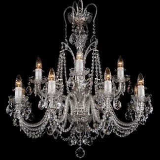 ECRYSTAL ZYR-12 Crystal-DKS (silver metal)
