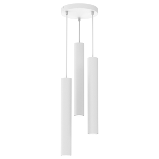 MILAGRO MLP8800 Lampa wisząca HUDSON WHITE 3xGU10