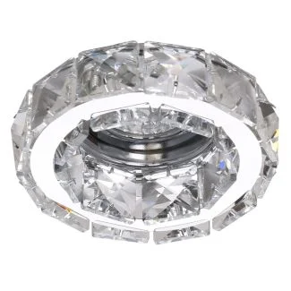 AZZARDO DM1000-1-CH / AZ1449 Ester 1 (chrome) Oczko sufitowe