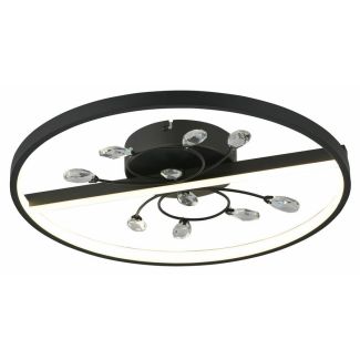 REALITY 639201-30 Dacota plafon czarny mat