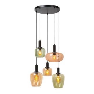 LUCIDE ILONA 45408/15/99 LAMPA WISZĄCA czarny