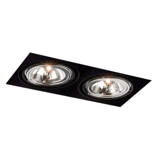 ANTIGO Lampa wpuszczana Komoro 2 - Czarna 3309