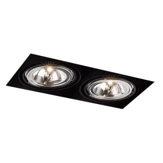 ANTIGO Lampa wpuszczana Komoro 2 - Czarna 3309