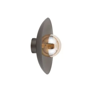 TK-LIGHTING 11352 SLATE NEW BROWN GLASS KINKIET 1XG9