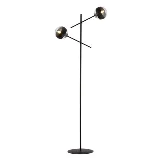 EMIBIG 1168/LP2 LAMPA PODŁOGOWA LINEAR LP2 BLACK/STRIPE